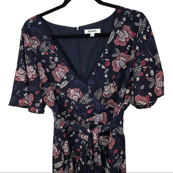 BB Dakota Adelaide Floral Romper with pockets Sz10 - Picture 5 of 12